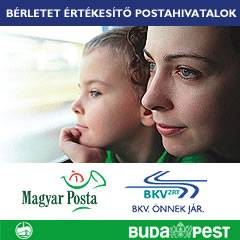 bérletet árusító posták