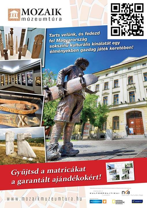 Múzeum mozaiktúra Gyűjtsd a matricákat a kiemelt ajándékokért!