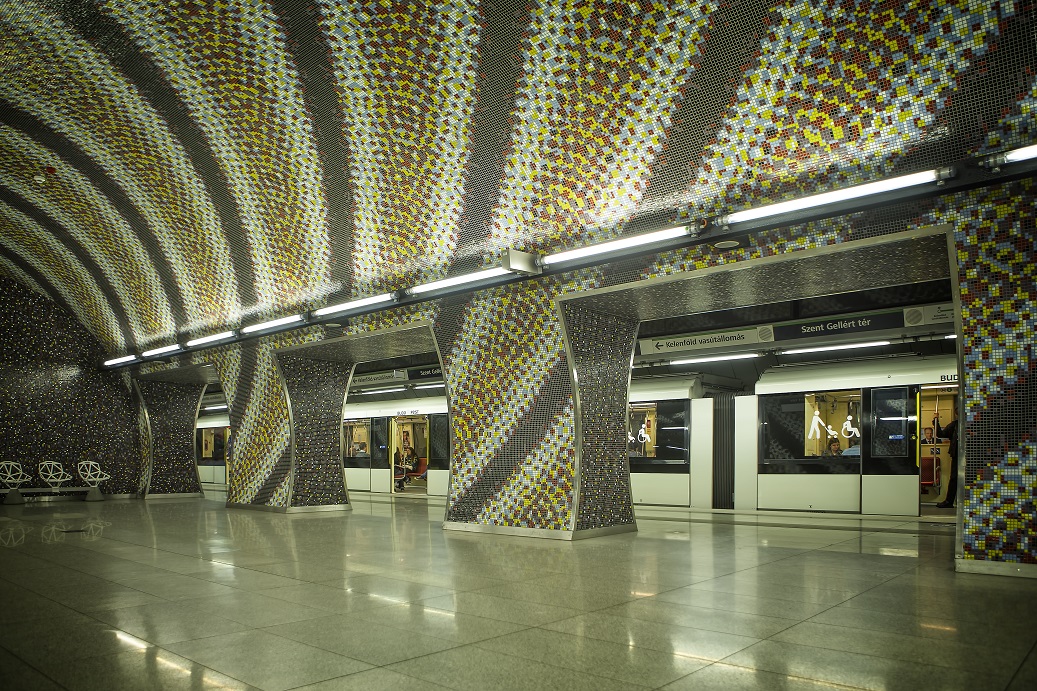 M4-es metró Gellért téri állomás